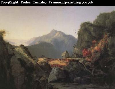Thomas Cole Landscape Scene from